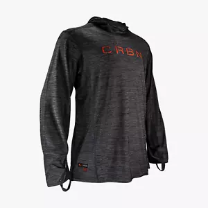 Sudadera con capucha CRBN SC - negra - grande - paintball - Imagen 1 de 5