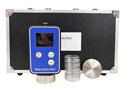 VTSYIQI Water Activity Meter with Range 0.00~1.00aw Accuracy ±0.02aw for Food Vegetables