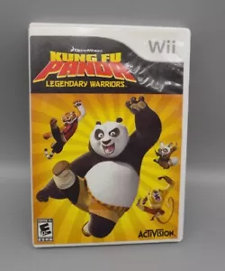 Kung Fu Panda Nintendo Wii Legendary Warrior Complete Disc Case Manual Tested - Picture 1 of 4