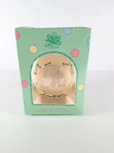 Enesco Precious Moments Christmas Glass Ball Collector’s Ornament - Picture 1 of 1