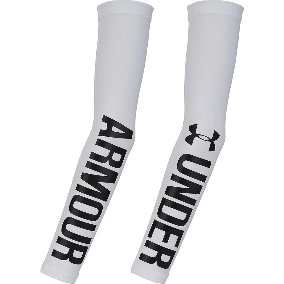  Under Armour GRAPHIC Women’s Arm Sleeve  1272188-100 WHITE Size XS/S - Image 1 of 1