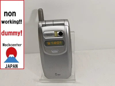 【манекен!】 KYOCERA A1401K (цвет серебристый) au-japan нерабочий мобильный телефон - Изображение 1 из 4