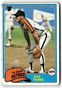 1981 Topps Art Howe #129 Houston Astros - Picture 1 of 2