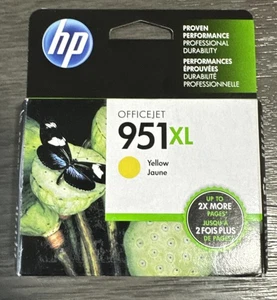 HP 951XL (CN048AN140) Yellow Ink Cartridge EXP: 10/18 - Picture 1 of 3