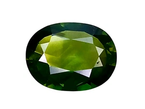 1.580CTS Green Natural Parti sapphire oval shape loose gemstones see video - Picture 1 of 3
