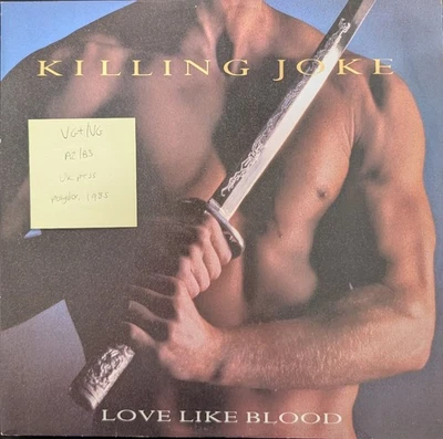 Killing Joke Love Like Blood Vinyl Record VG+/VG EGOX 20 1985 Foto 1 de 2