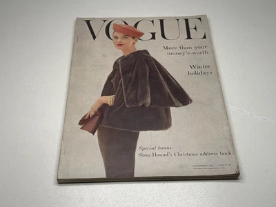 Vogue Magazine November 1955 More Than Your Money's Worth UK Edition - Image 1 of 4