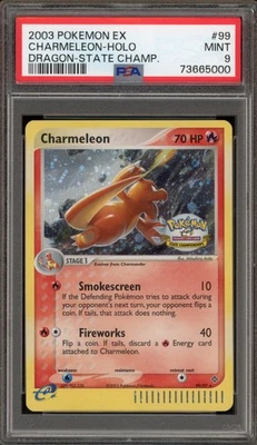 Pokemon Charmeleon EX Dragon State Championships Holo Rare Promo #99 PSA 9 - Image 1 of 2