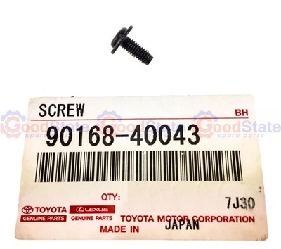 Genuine Spacio AE115 AE111 Supra JZA70 GA70 Front Seat Cushion Shield Screw - Image 1 of 2