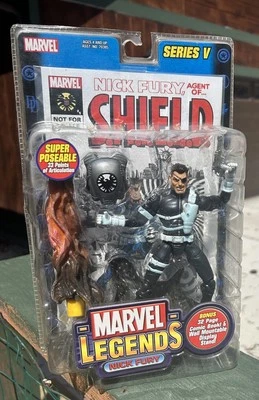 Marvel Legends Nick Fury Toy Biz Serie 6 Nuevo en caja Foto 1 de 4