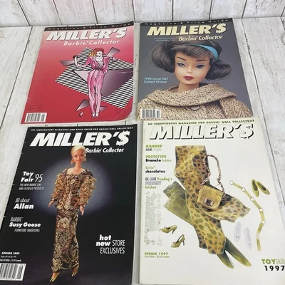 Miller's Barbie Collector Magazines Lot Of 4 From 1994, 1995, 1997 - Image 1 of 4
