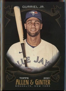 Lourdes Gurriel Jr. - 2021 Topps Allen & Ginter X #205 Toronto Blue Jays - Picture 1 of 2