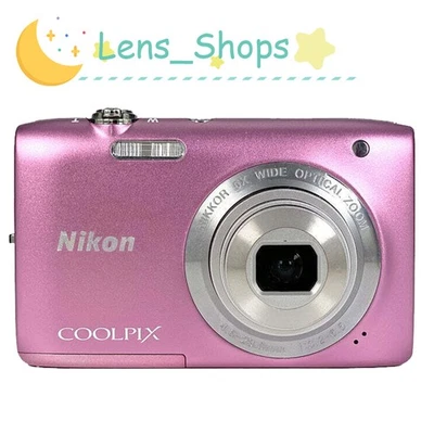 Nikon COOLPIX S2800 CCD Digital Camera 20.0MP 5x Optical Zoom Auto Focus Pink - Image 1 of 4