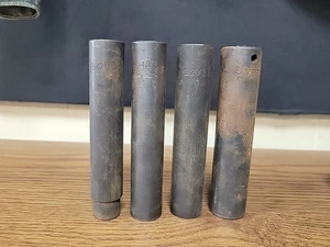 Mac Tools Extra Deep Well Impact Socket 4 Pc Set 1/2 - 5/8 - 11/16 - 3/4 VDP - Picture 1 of 15