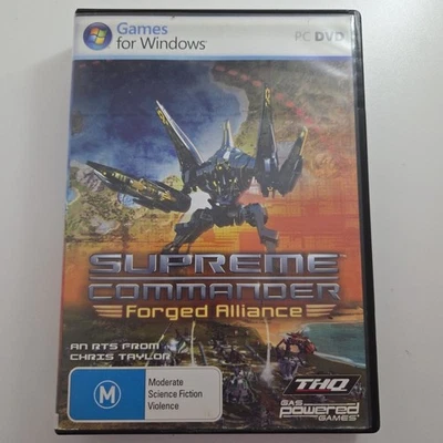 Supreme Commander: Forged Alliance - PC RTS Game With Manual (Free Shipping) AUS - Image 1 of 4