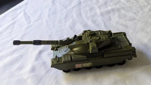 Dinky Toys 683 Military Chieftain Tank Original 1970s - Missing Tracks - Picture 1 of 12