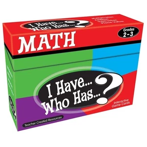 Teacher Created Resources I Have Who Has Math Game Grade 2-3 (TCR7818) - Picture 1 of 2