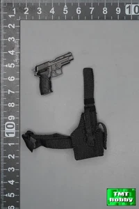 1:6 Scale UJINDOU UD9046B DEVERU AFO Neptune PREACHER - P226 Pistol w/ Holster - Picture 1 of 2