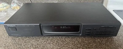 Vintage Kenwood KT-595 AM-FM Digital Stereo Radio TESTED! WORKS! - Image 1 of 4