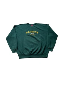 Vintage Green Bay Packers bestickter grüner Pullover Pulli Gr. XL - Bild 1 von 3