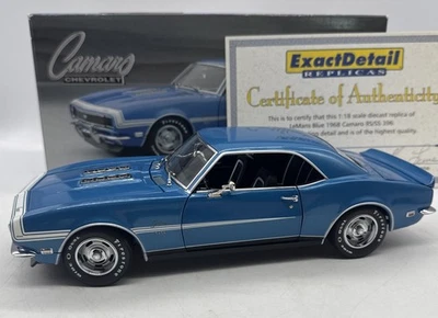 Coche diecast Lane Exact Detail 1968 Chevy Camaro SS 396 techo rígido escala 1:18 221C Foto 1 de 4