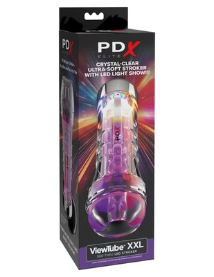 Pipedream - ViewTube XXL See-Thru EZ-Grip LED - image 1 of 4