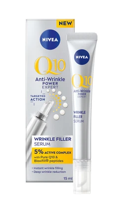 NIVEA Q10 Power Expert Wrinkle Filler Serum Instant Anti-Age Care 15ml - Image 1 of 4