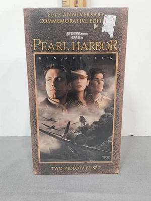New Sealed “Pearl Harbor” Movie VHS Tape 60th Anniversary MICHAEL BAY War Film - Image 1 of 4