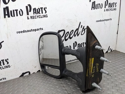 Driver Side View Mirror Dual Arms Manual Fits 03-19 21 FORD E350 VAN 1173978 - Image 1 of 4