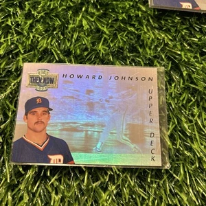 1993 Upper Deck #TN12 Howard Johnson Then and Now Detroit Tigers A90 - Picture 1 of 2