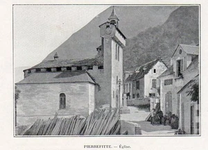 65 PIERREFITTE EGLISE IMAGE 1903 - Imagen 1 de 1