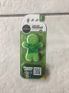 2×Aroma Manny Lemon Car Air Freshener - Play with manny - Picture 1 of 3