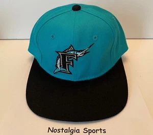 Vintage FLORIDA MARLINS Sports Specialties HAT Wool NEW Old Stock FITTED 6-3/4 - Picture 1 of 5