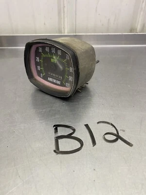 Velocímetro medidor moto de nieve vintage 73 Arctic Cat Panther 440 El Tigre 74 340 Foto 1 de 3