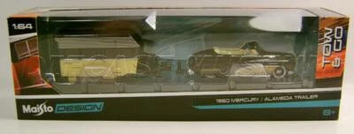 1950 '50 MERCURY WITH ALAMEDA CAMPER TRAILER TOW & GO MAISTO DIECAST 2019 - Image 1 of 2