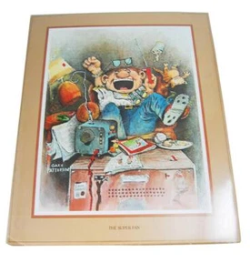 1981 GARY PATTERSON 'SUPER FAN' OPEN EDITION HUMOR PAPER PRINT~ 14"x11" - Picture 1 of 6