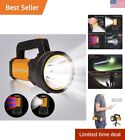 Multi-Function Handheld LED Flashlight - Super Bright Spotlight & Floodlight