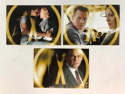 THE X-FILES SEASON 9 Inkworks 2003 Complete BOX LOADER Chase Card Set (BL1-BL3) - Image 1 of 3