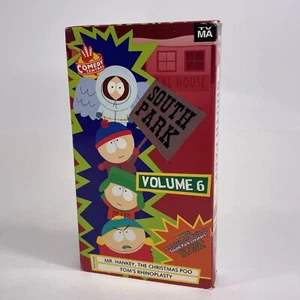 South Park, Volume 6 (VHS, 1998) Animation, Cartoon, Trey Parker, Matt Stone - Picture 1 of 9