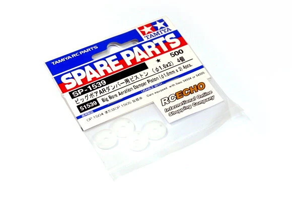 TAMIYA Spare Parts Big Bore Aeration Damper Piston (Dia.1.6mmx2) SP-1539 51539 - Image 1 of 1
