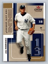 2004 Fleer Genuine Insider #29 Alex Rodriguez Yankees