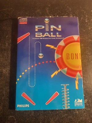Pinball Compact Disc Interactive CDI Philips CDI 1991 Disc Is In Good Condition  - Image 1 of 4