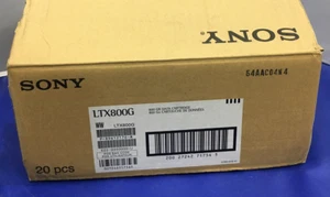 Sony LTX800G LTO Ultrium 1.6TB Data Cartridge Tapes (20 Pcs in Box) - Afbeelding 1 van 10