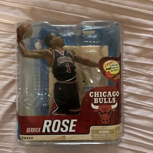 Mcfarlane Chicago Bulls 2012 Serie 20 Derrick Rose Black Uniform Chase Figura V - Foto 1 di 7