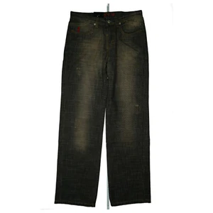 SIGNUM Pantalones Cargo De Confort Para Hombre 31/34 Marrón Oscuro NUEVO - Imagen 1 de 9
