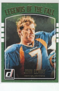 2016 Donruss Legends of the Fall #7 John Elway Denver Broncos - Imagen 1 de 1