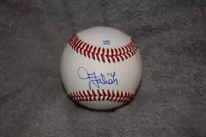 BASEBALL FIRMATO JUD FABIAN BALTIMORE ORIOLES RAWLINGS ROLB1 CON JSA - Foto 1 di 3