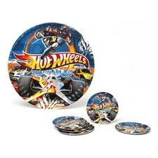 Jeu de 5 plats Hot Wheels Carton 113660