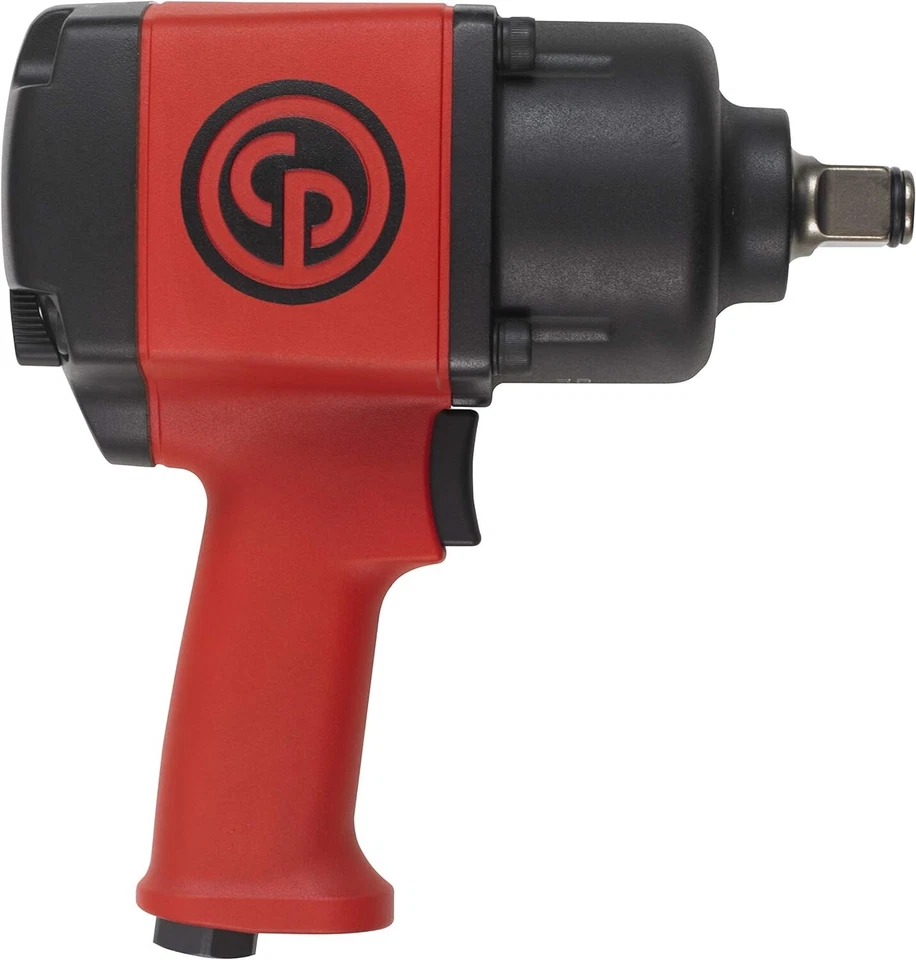 [Importación paralela] Llave de impacto neumática Chicago CP7763 3/4 pulgadas, roja, metal Foto 1 de 1