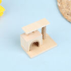 1:12 Dollhouse Miniature Wood Cat Climbing Frame Model Decor Accessories Toys ❤J